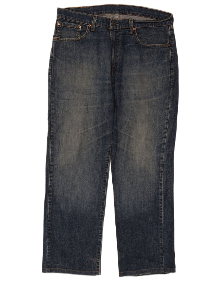 Мужские прямые джинсы Levi's 751 W36 L29 темно-синие, хлопок