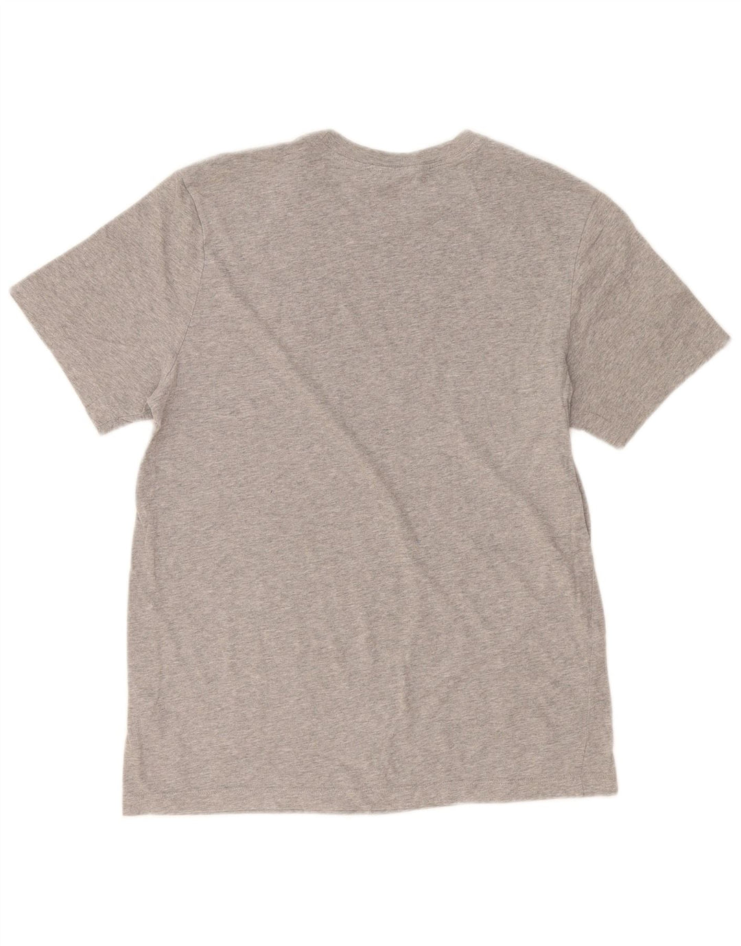Мужская футболка Nike The Tee Top из хлопка среднего серого цвета