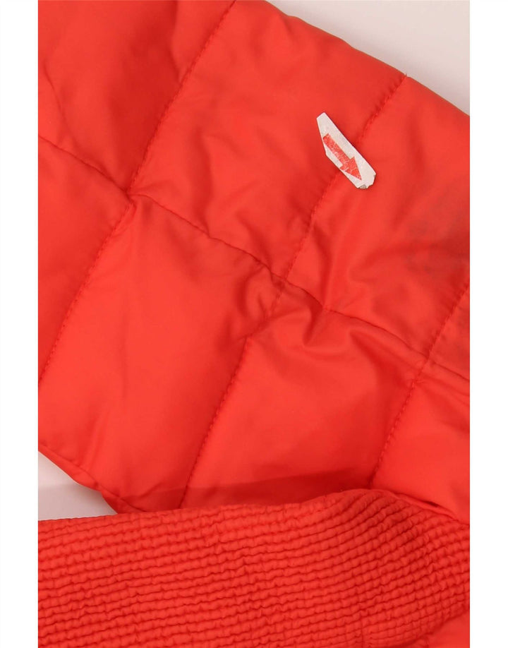Женская утепленная куртка с капюшоном Superdry UK 18 XL, красный нейлон