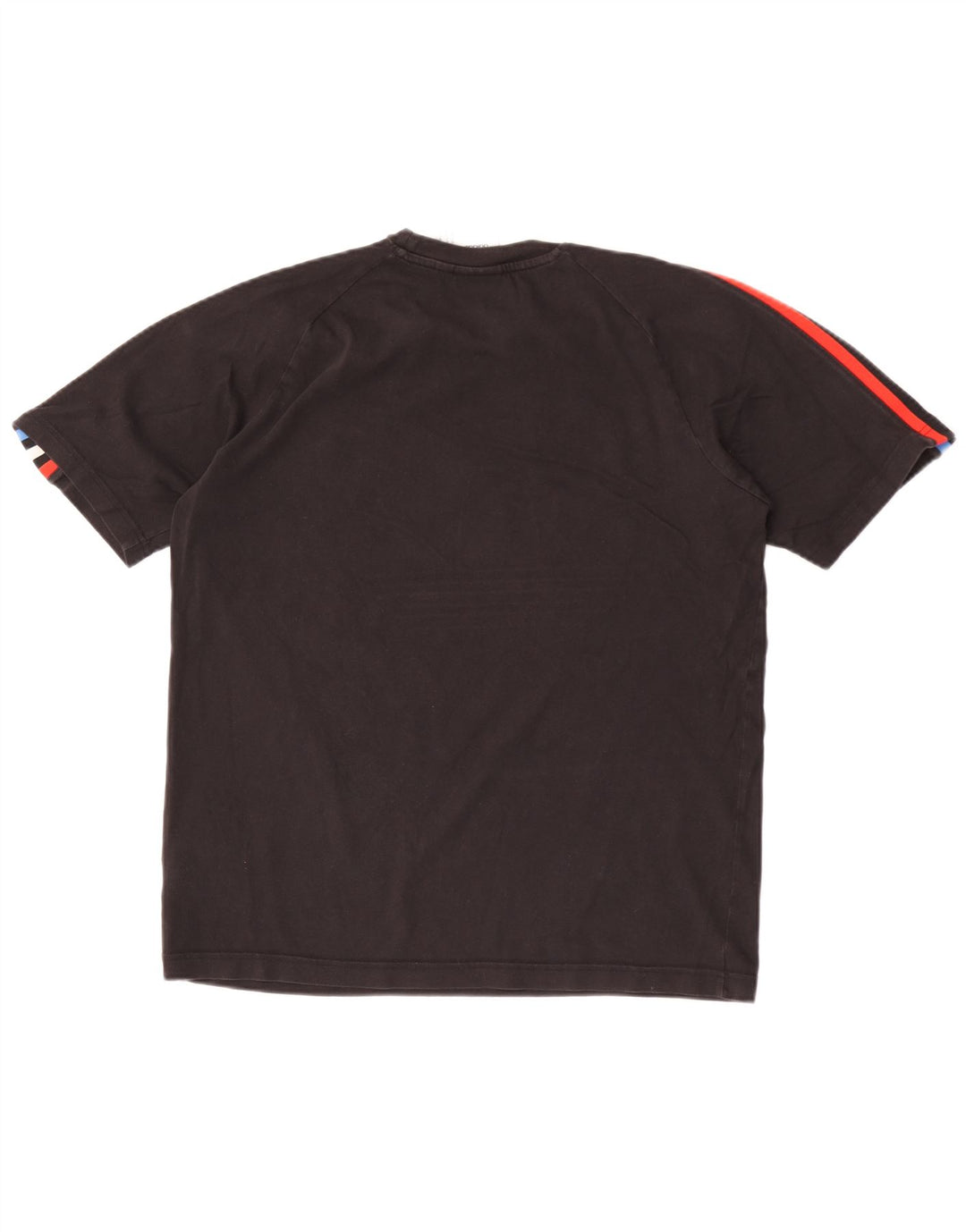 Мужская футболка с рисунком Adidas Top Medium Black Cotton