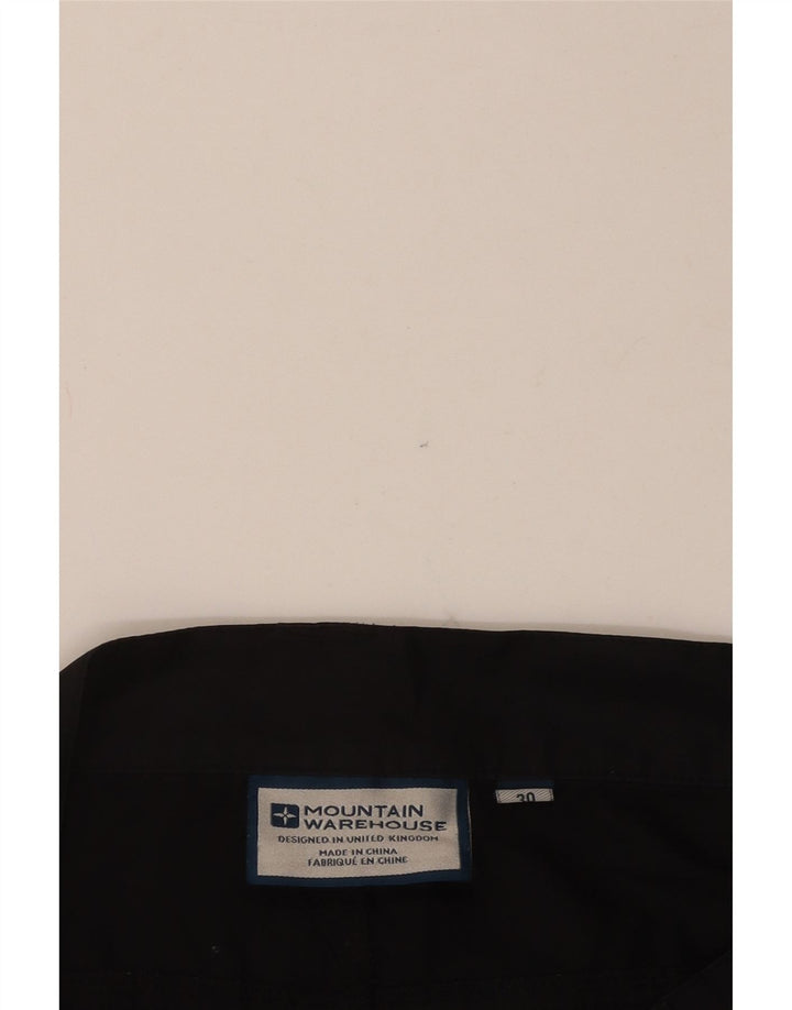 Мужские шорты карго Mountain Warehouse W30, средний черный полиэстер