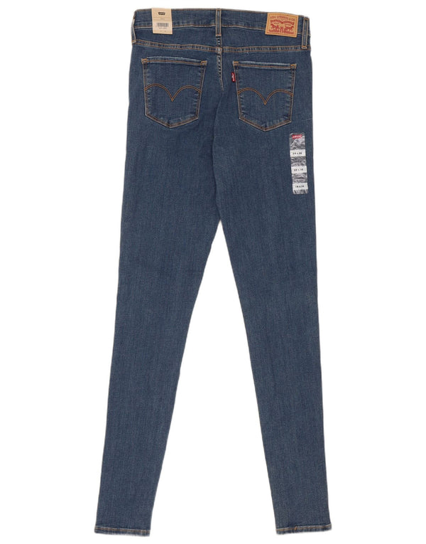 Женские джинсы Levi's 310 Shaping Super Skinny W28 L32, синие, хлопок