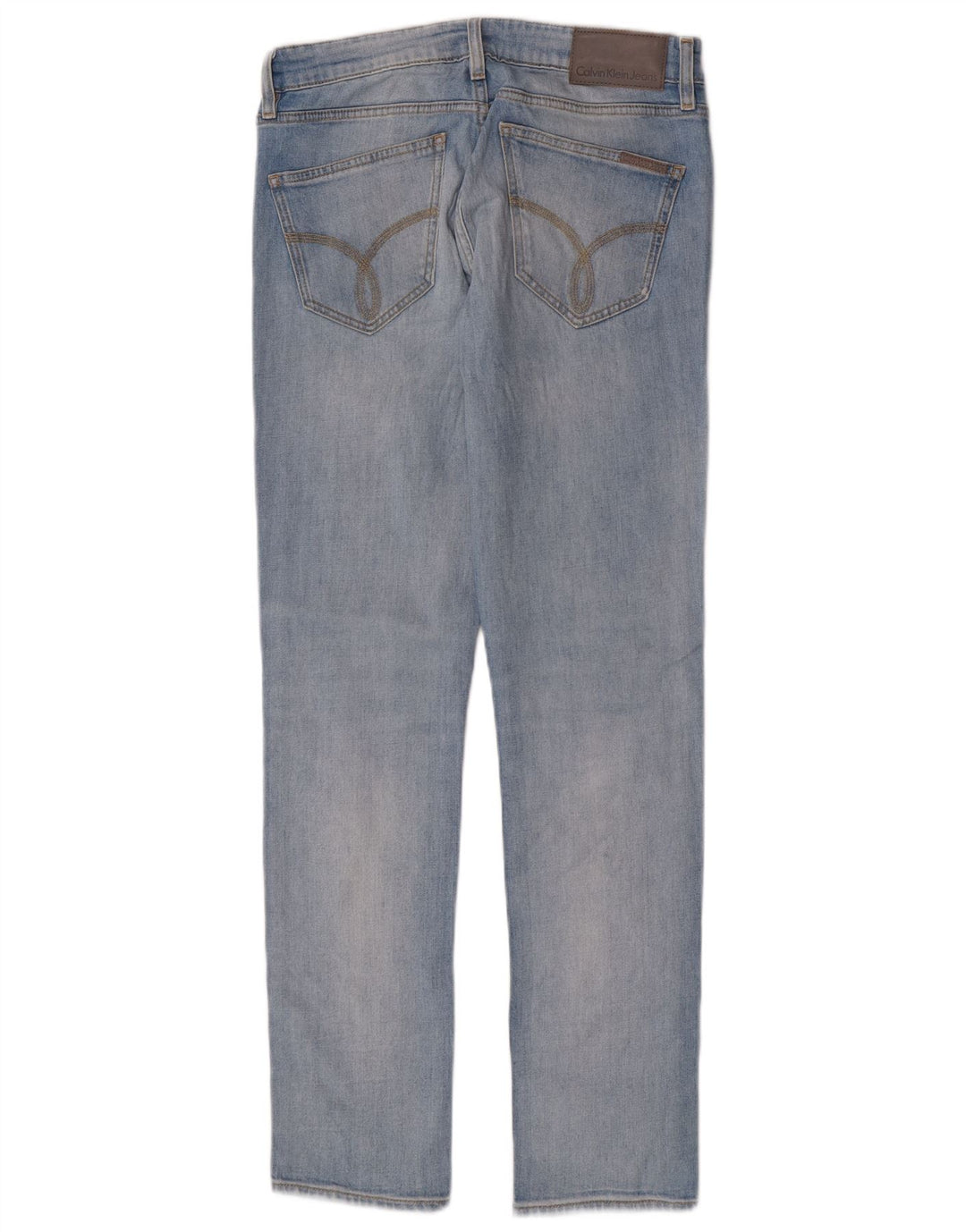 Мужские узкие джинсы Calvin Klein W31 L32, синий хлопок