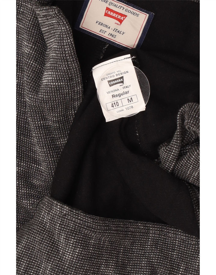 Мужской пиджак Carrera на 2 пуговицах, Великобритания 38, средний серый хлопок в крапинку