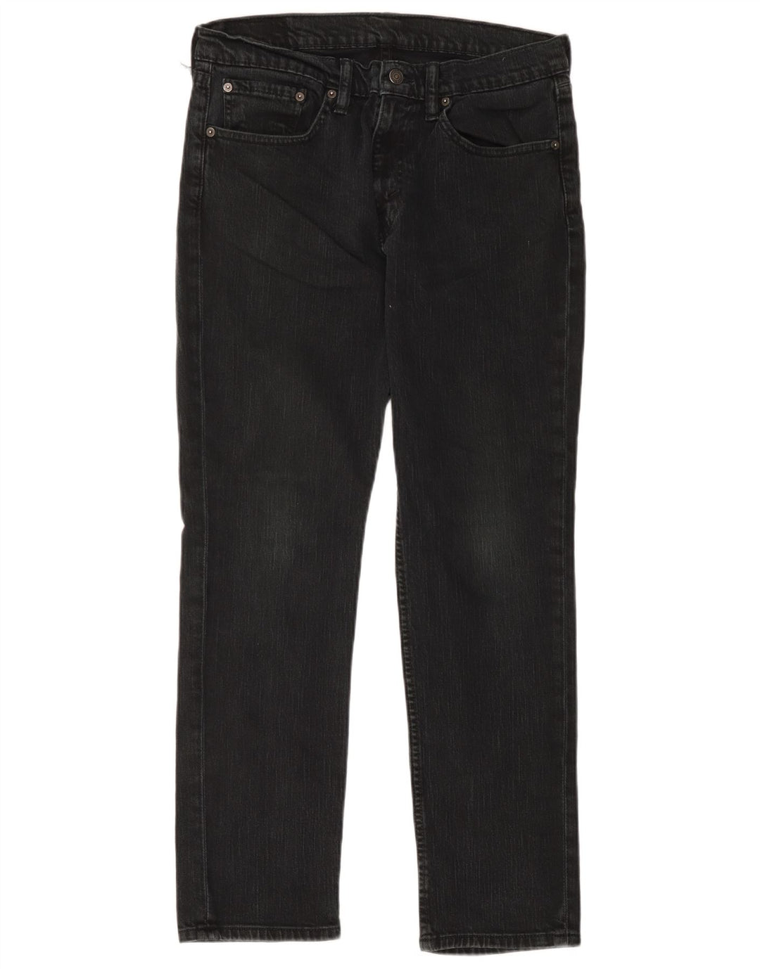 Мужские прямые джинсы Levi's W34 L30, черный хлопок