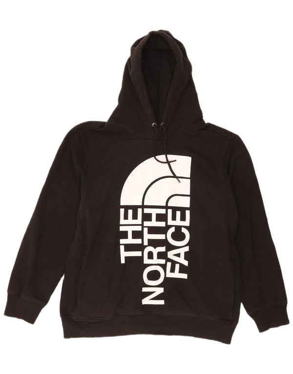 Мужской джемпер с капюшоном The North Face, большой черный, хлопковый