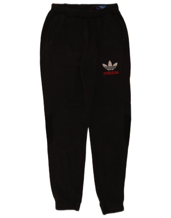 Adidas Мужские спортивные брюки Джоггеры Маленькие черные хлопковые
