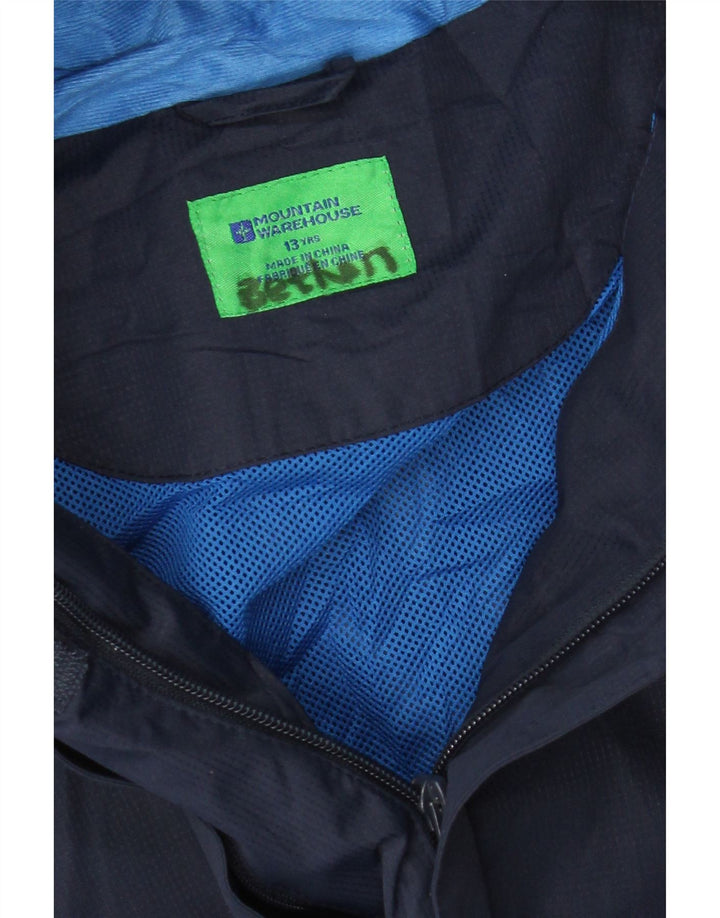 Дождевик для мальчиков Mountain Warehouse, 12–13 лет, темно-синий