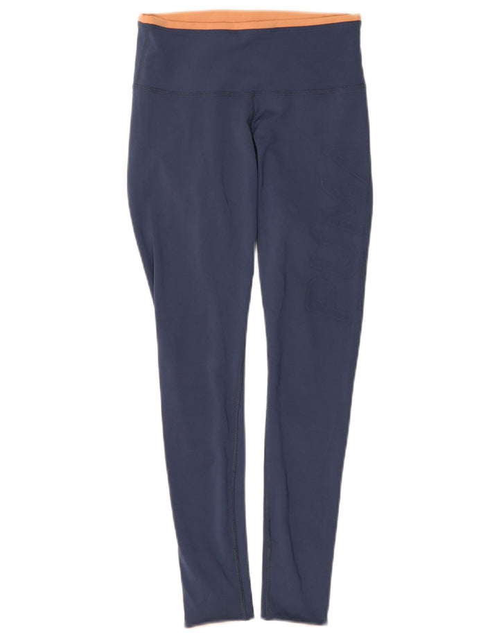 Женские леггинсы с рисунком PUMA UK 4 XS, темно-синие