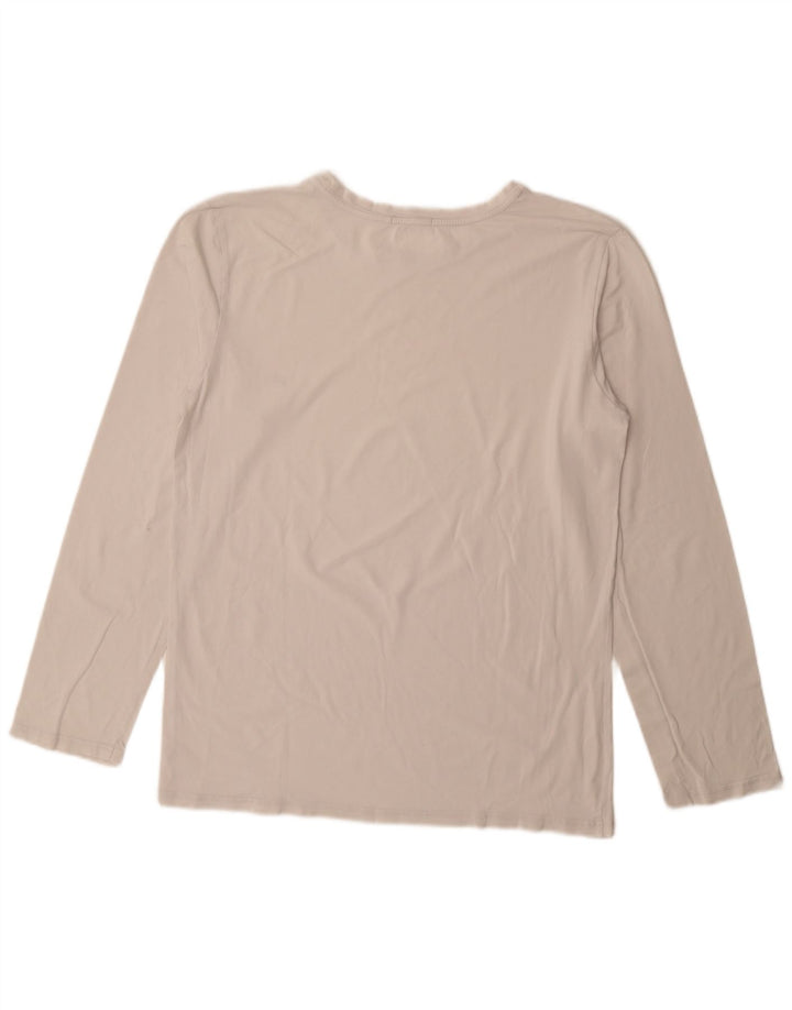 Женский топ Tommy Hilfiger с длинным рукавом UK 18 XL, белый хлопок