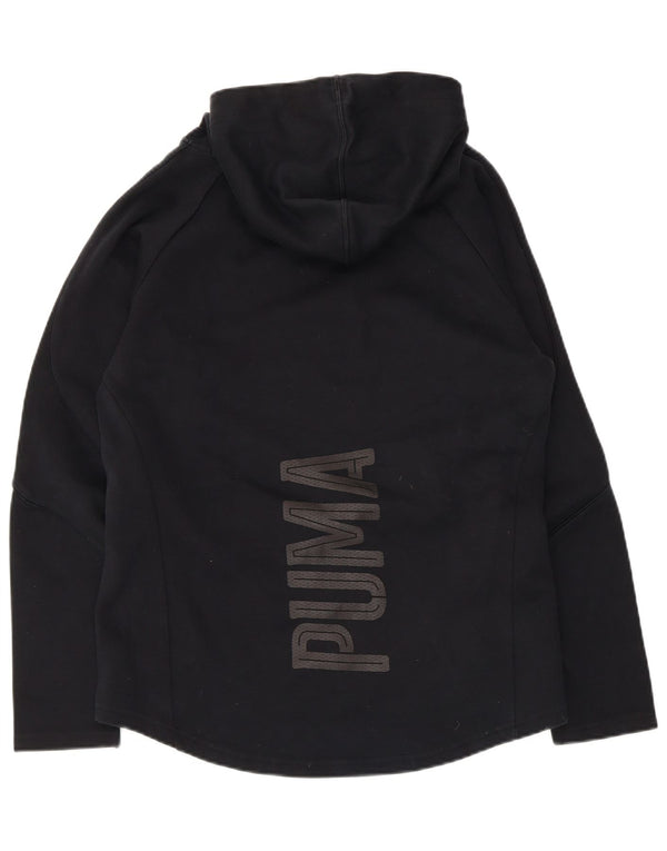 Женский джемпер с капюшоном Puma UK 12, средний черный, хлопок