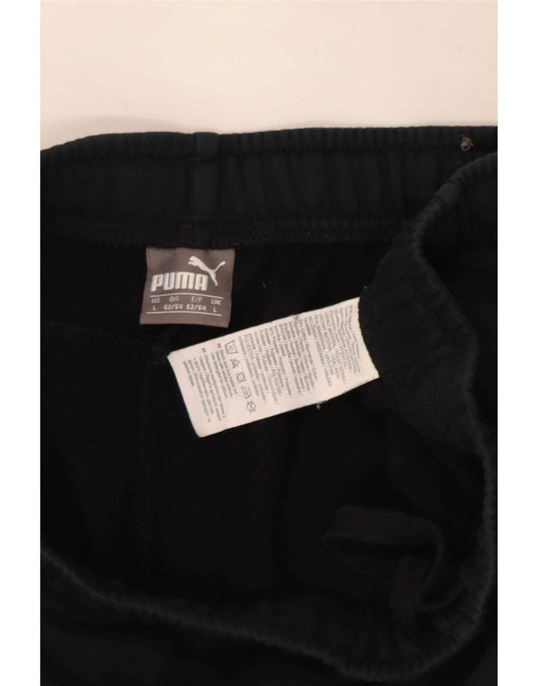 Мужские спортивные брюки Puma, джоггеры, большие черные хлопковые