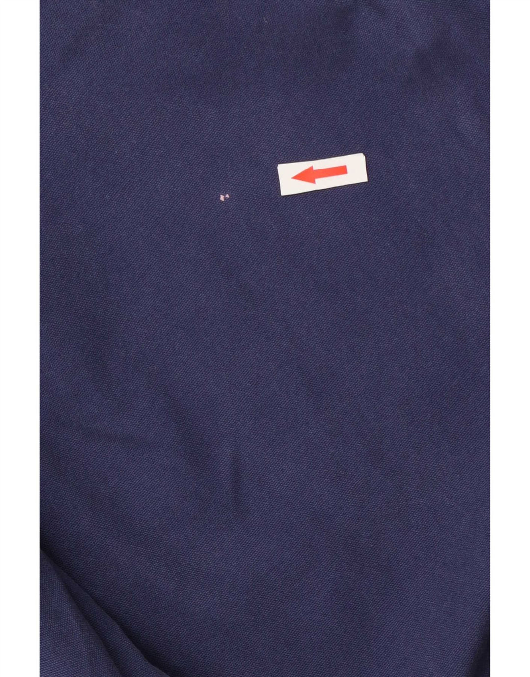 Crew Clothing Мужская рубашка-пуловер большого размера из хлопка темно-синего цвета