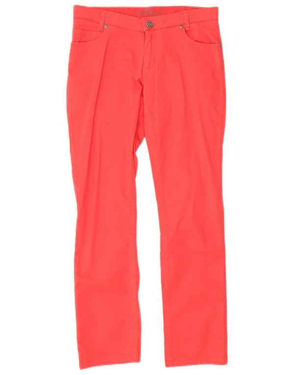 Женские узкие повседневные брюки Conte of Florence IT 42 Medium W30 L29 Розовый