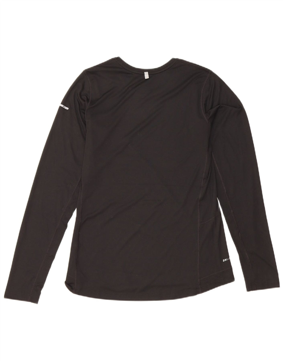 Женские кроссовки Nike Dri Fit Top с длинным рукавом UK 14, средние, черные