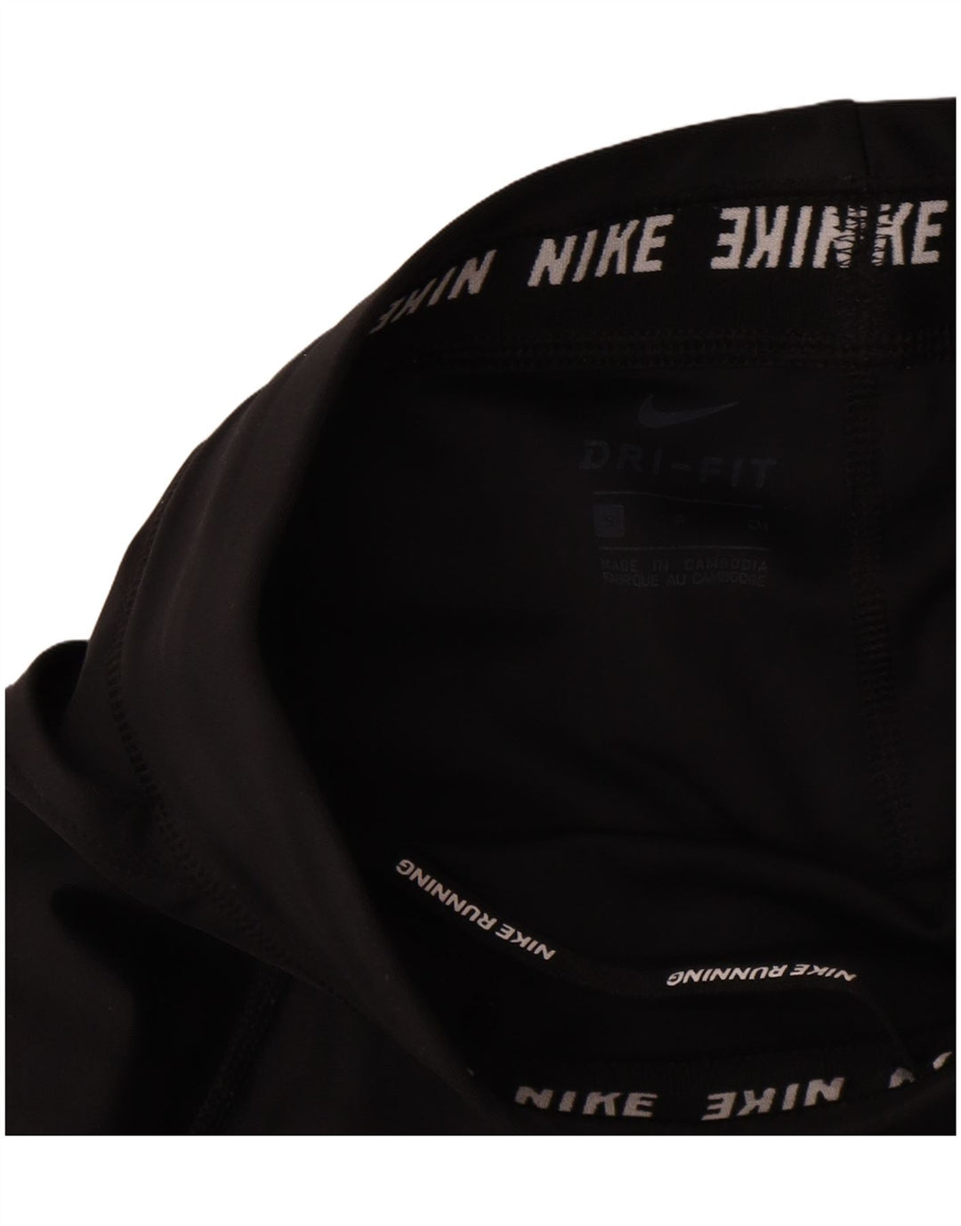 Женские леггинсы Nike Dri Fit UK 10, маленькие черные