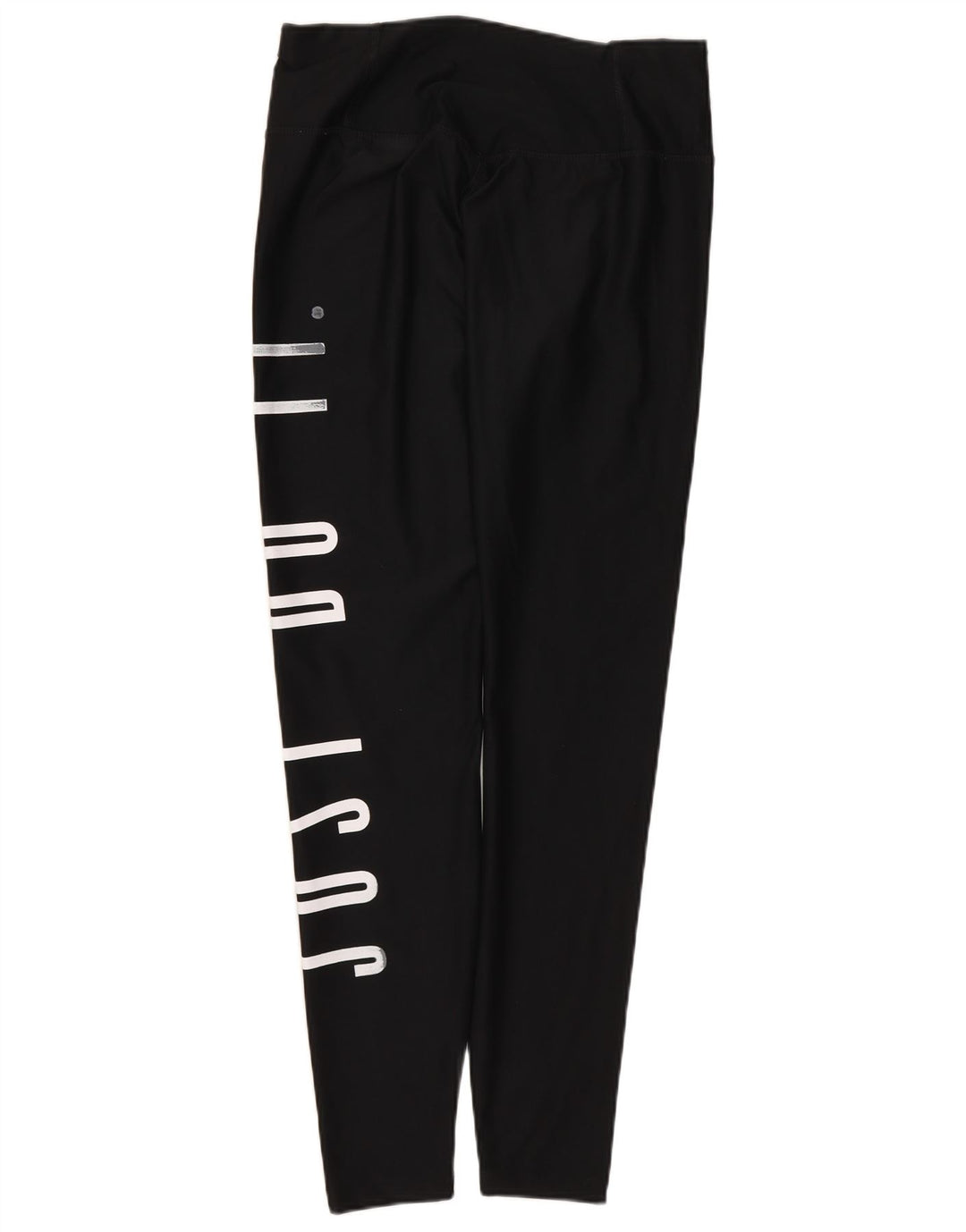 Женские леггинсы с рисунком Nike Dri Fit UK 8, маленькие черные, полиэстер
