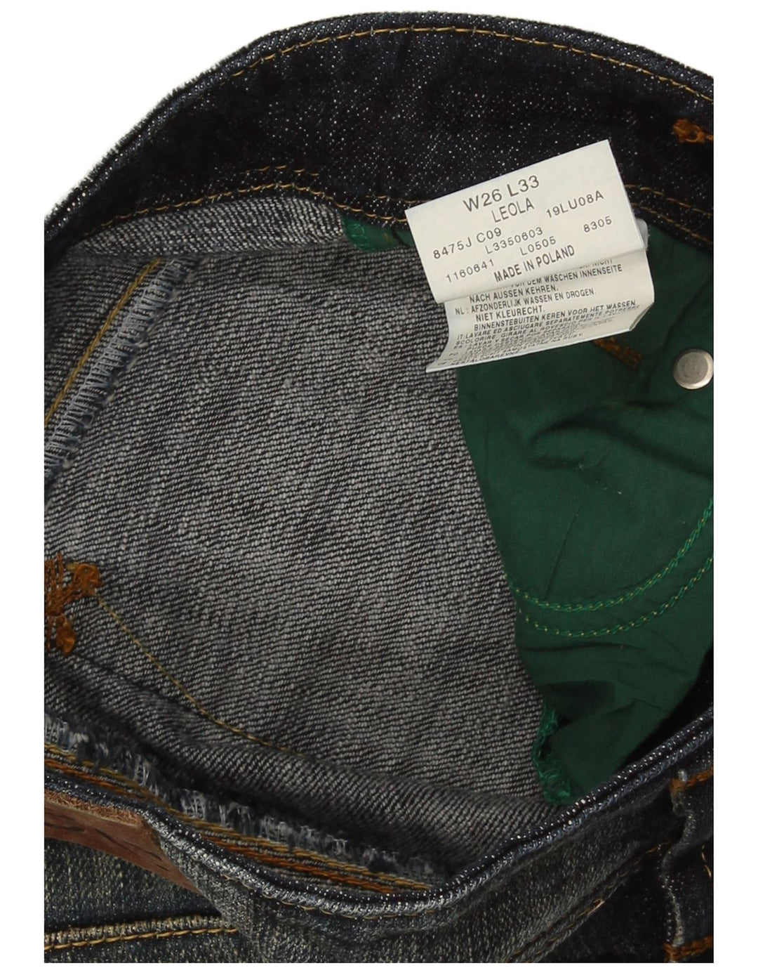 Женские джинсы Lee Leola Bootcut W26 L33 Темно-синие, хлопок