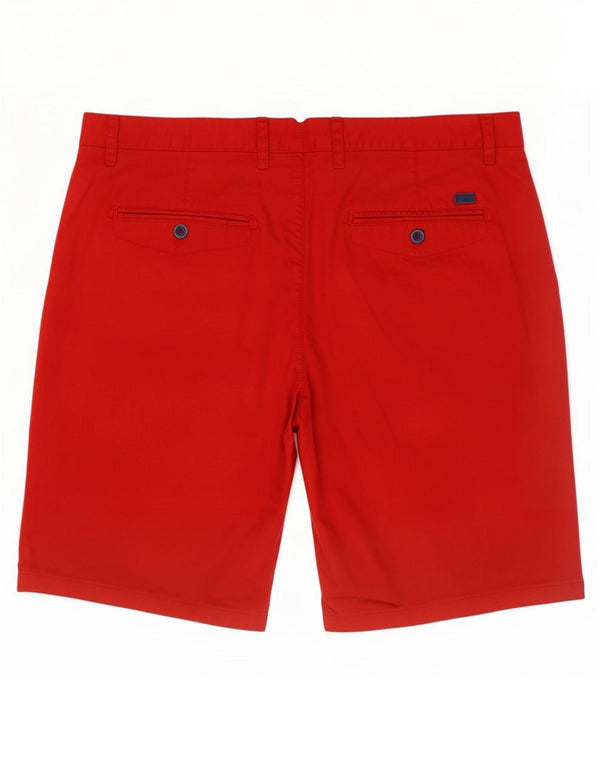 Мужские шорты чинос Zara EU 44, большие, W34, красные, хлопковые