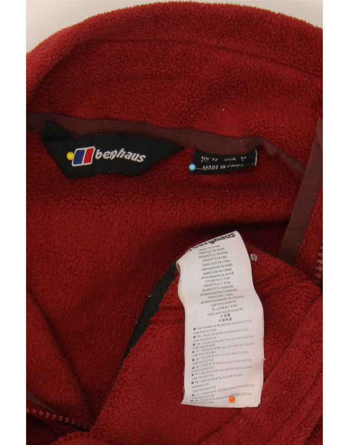 Женская флисовая куртка Berghaus UK 12, средний бордовый полиэстер