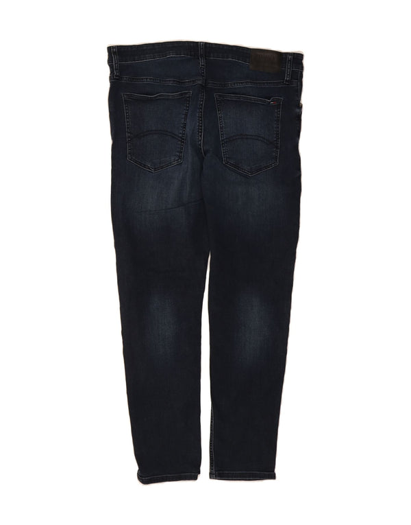TOMMY HILFIGER Мужские джинсы скинни W38 L30 Темно-синие