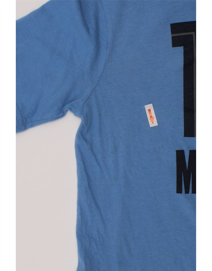 Футболка с рисунком NIKE для мальчиков «Мемфис Гриззлис», топ, 10–11 лет, средний синий цвет