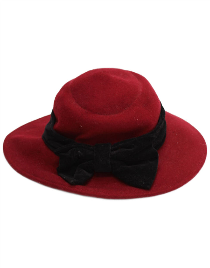 Женская панама Kangol, маленькая, красная, шерстяная