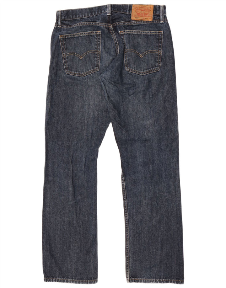 Мужские прямые джинсы Levi's 514 W32 L32 синие, хлопок