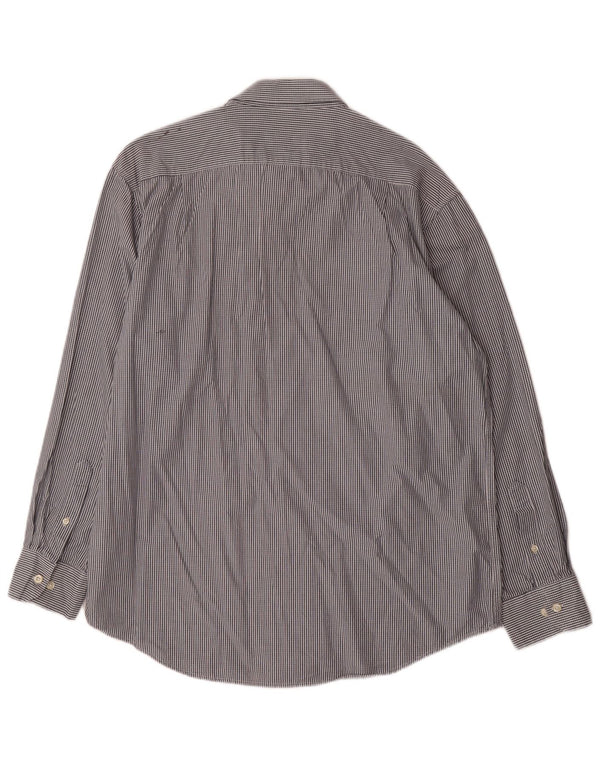 IZOD Мужская рубашка большого размера, серая, в мелкую клетку, хлопок