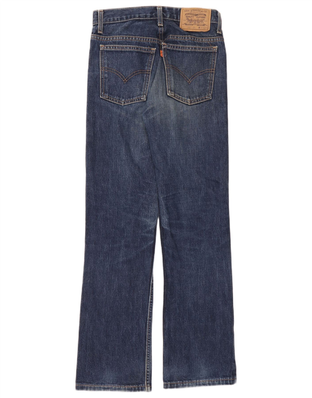 Мужские прямые джинсы Levi's 607 W28 L30 синие, хлопок
