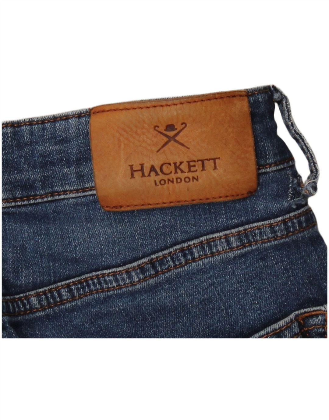 Женские узкие джинсы Hackett W26 L29 синие классические