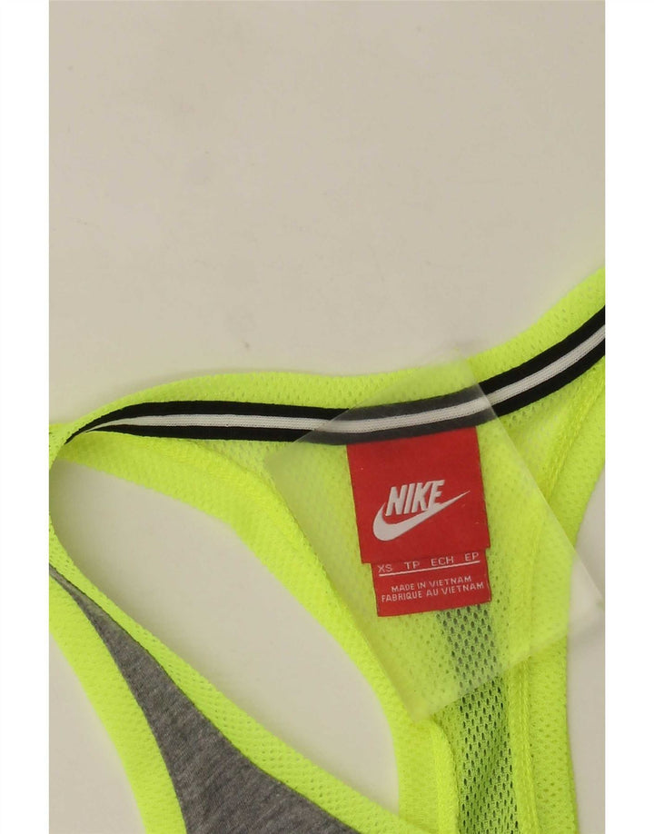 Женский жилет Nike Top UK 6 XS Серый с цветными блоками