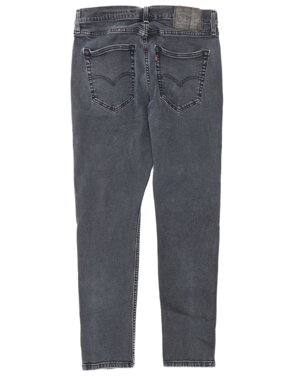 Мужские зауженные джинсы Levi's 512 W33 L30 темно-синие, хлопок