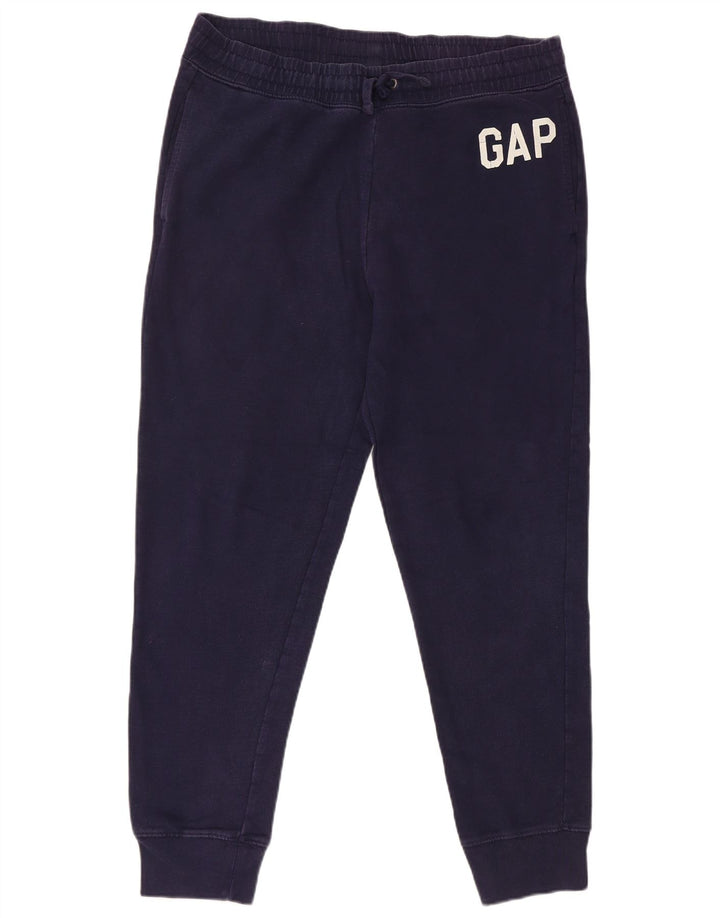 Мужские спортивные брюки Gap, джоггеры среднего размера, темно-синие, хлопок