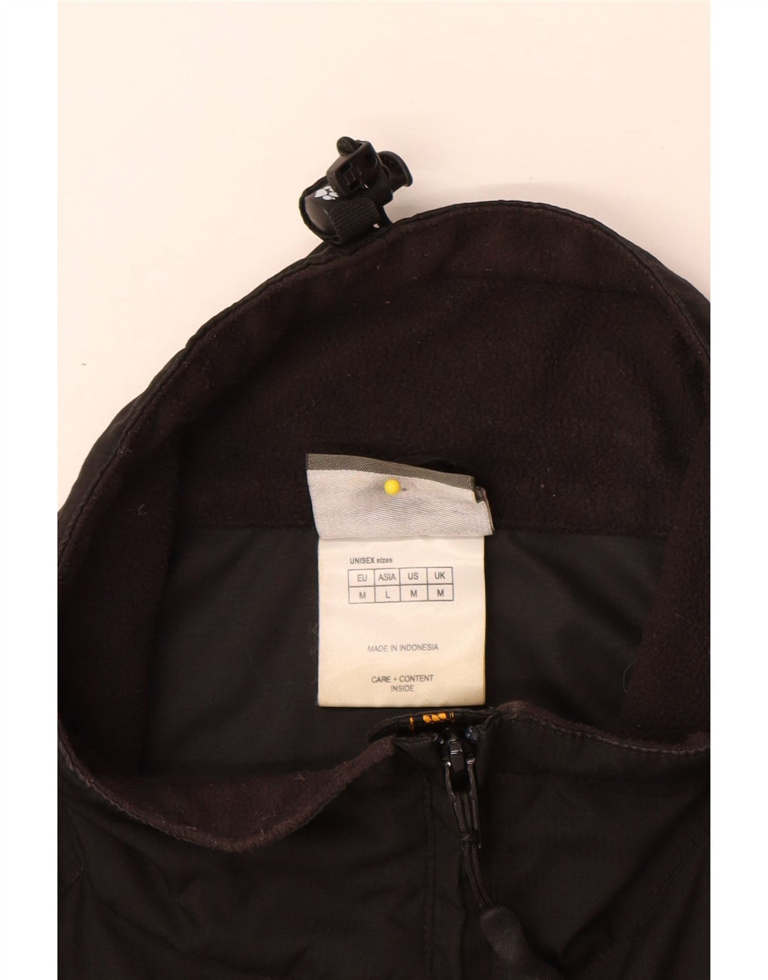 Мужская ветровка Jack Wolfskin UK 38, средний черный полиэстер