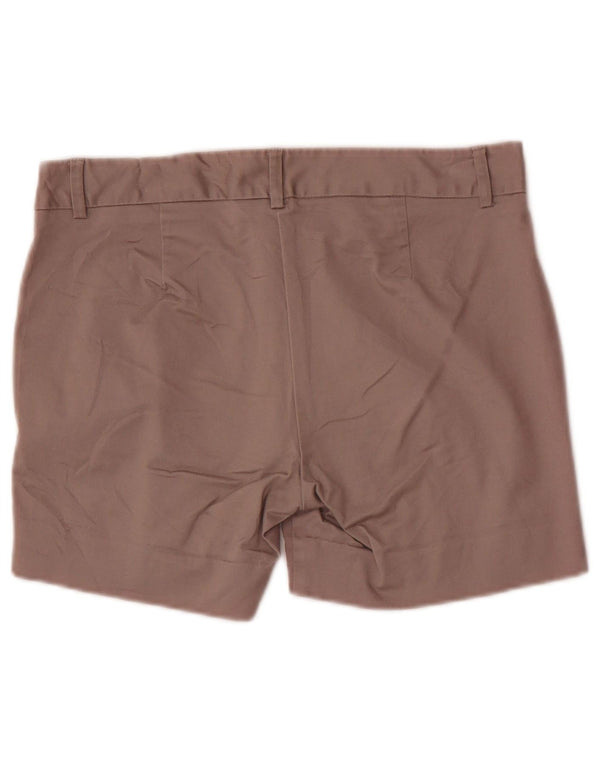 Женские повседневные шорты Zara Medium W28, коричневые, хлопковые