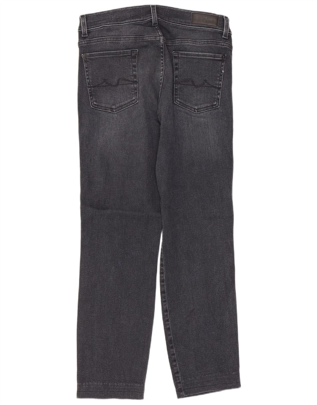 Женские прямые джинсы 7 For All Mankind W30 L27 Темно-синие