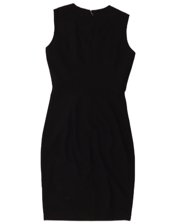 Женское платье-футляр без рукавов Zara UK 6 XS, черное