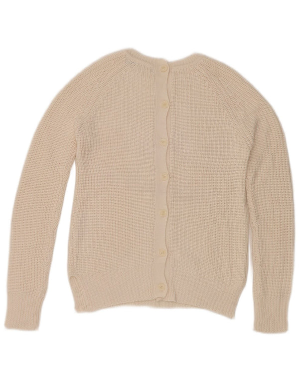 Женский кардиган Zara UK 14, большой Off White