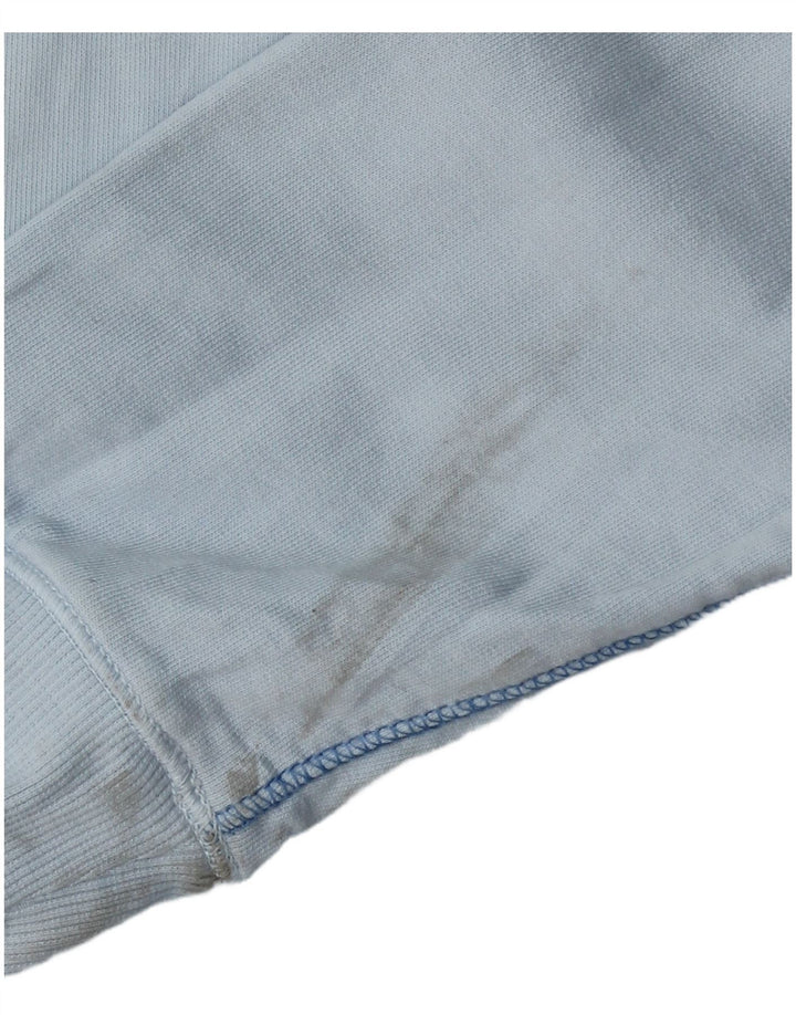 Женский джемпер с капюшоном WHITE STUFF UK 12, средний синий хлопок