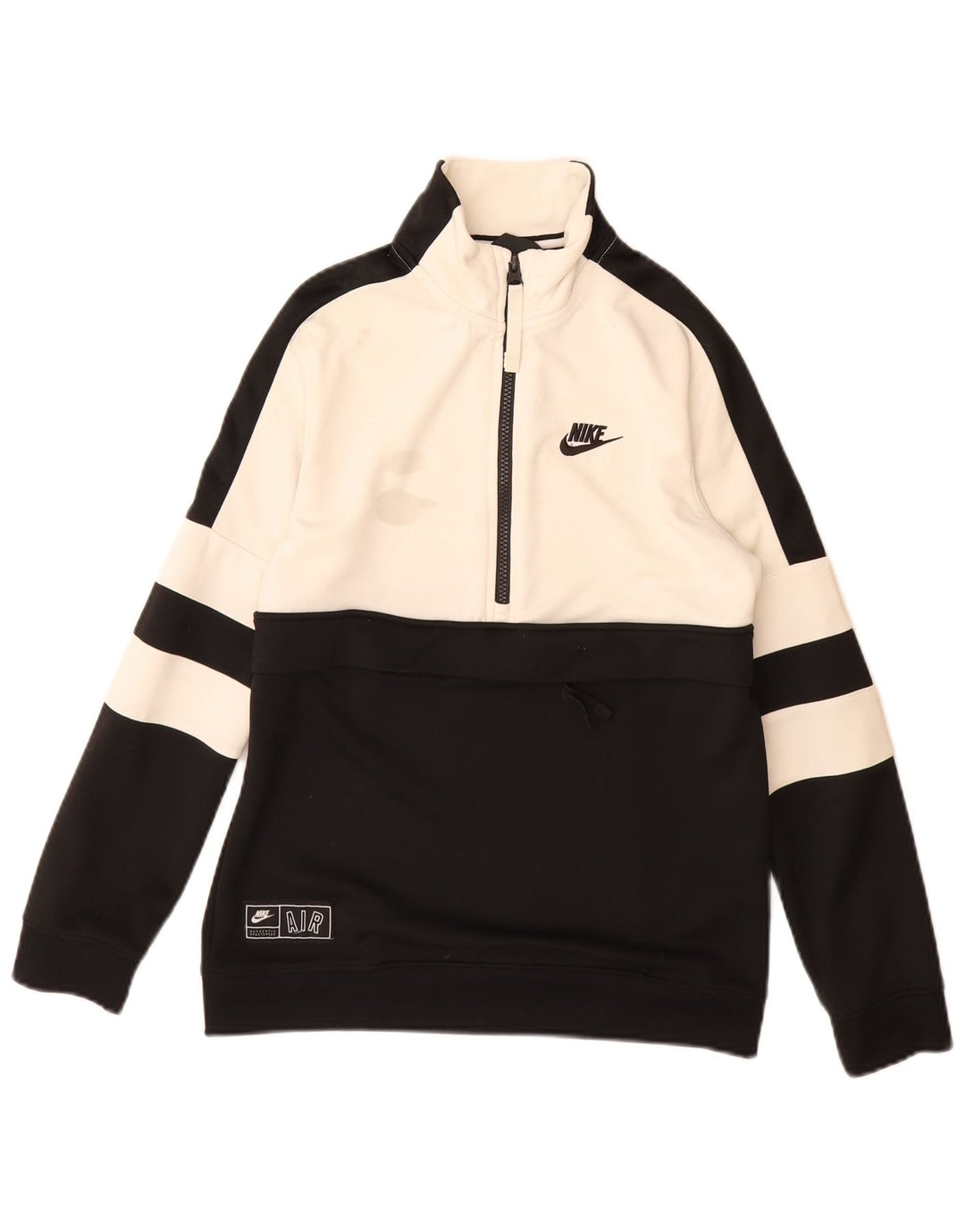 Джемпер Nike Air Sweatshirt для мальчиков 12–13 лет, большой белый с цветными блоками