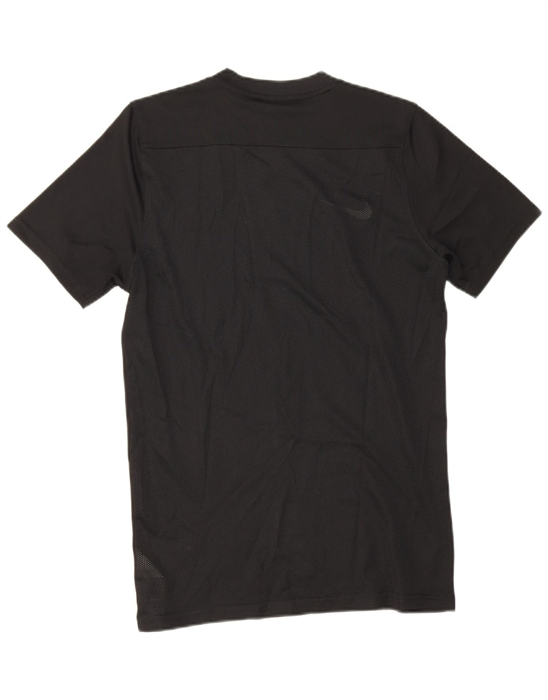 Мужская футболка Nike Dri Fit, маленький черный полиэстер