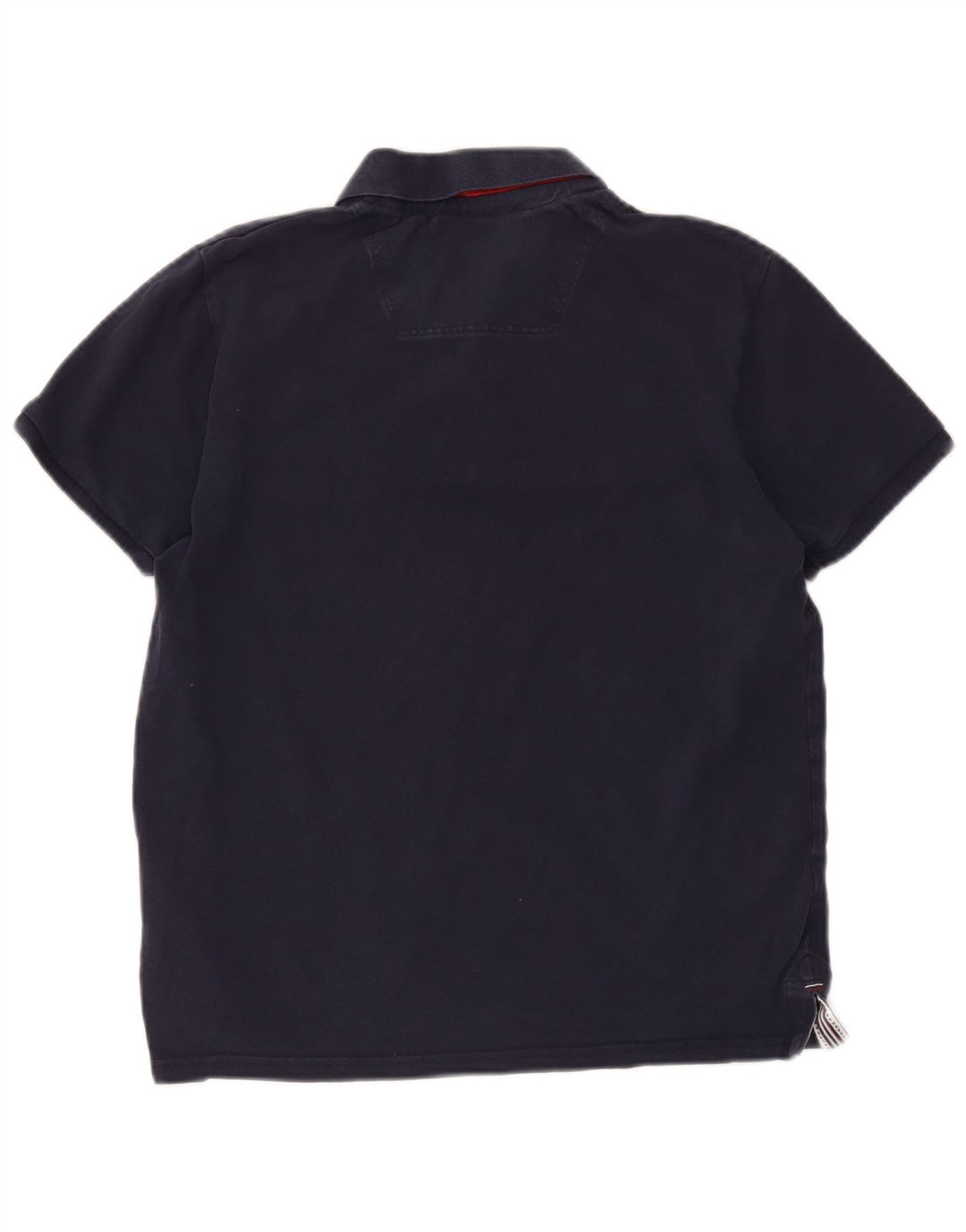 Мужская рубашка поло Joules Slim Fit среднего размера, темно-синяя, хлопковая