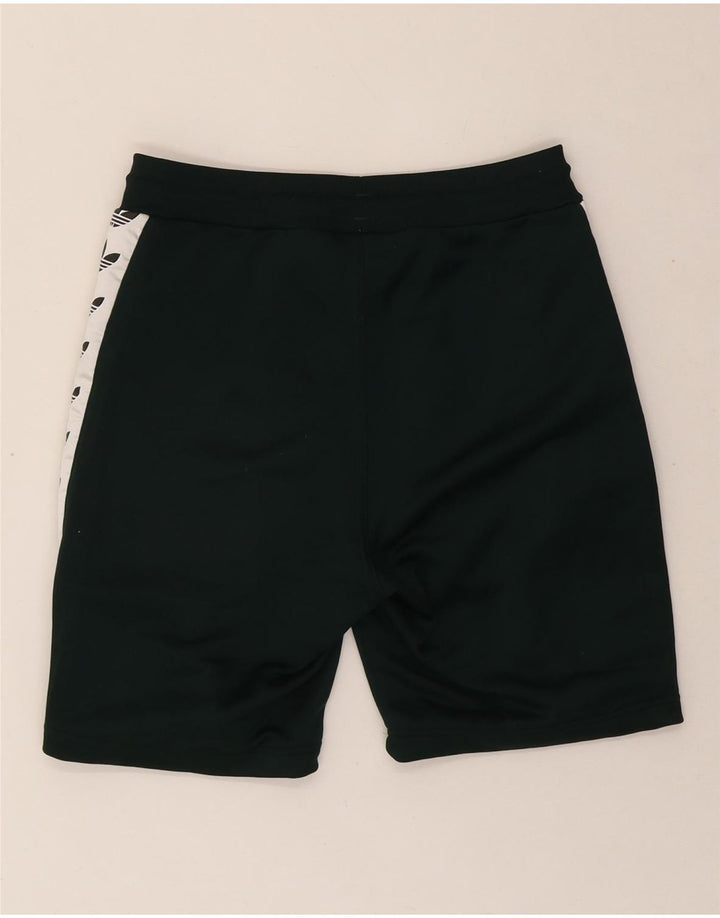 ADIDAS Mens Graphic Sport Shorts Small Green Colourblock Polyester Vintage Adidas and Second-Hand Adidas from Messina Hembry 