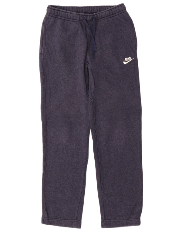 Женские спортивные брюки Nike UK 10, маленькие темно-синие, хлопковые