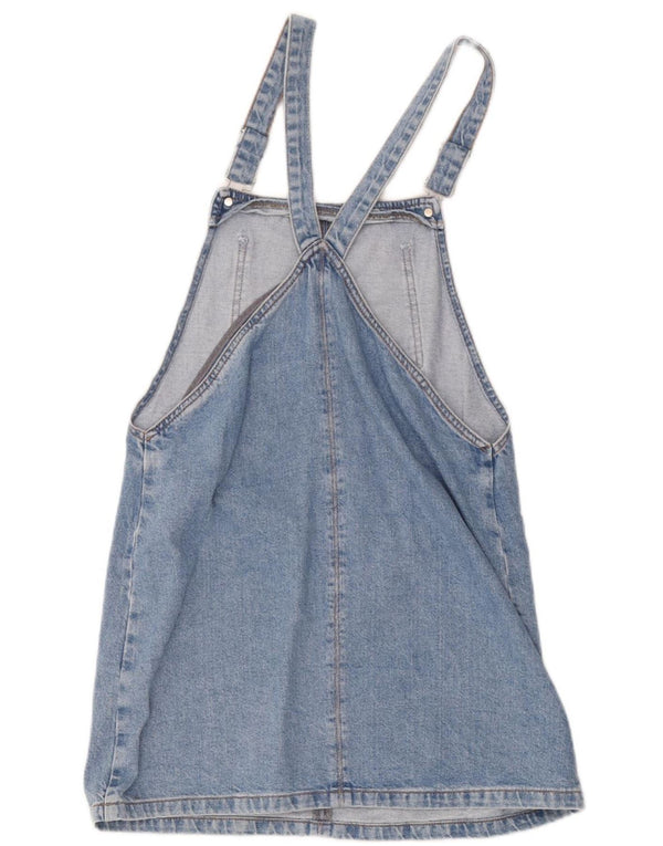 Женское комбинезон Topshop UK 12, хлопок среднего синего цвета