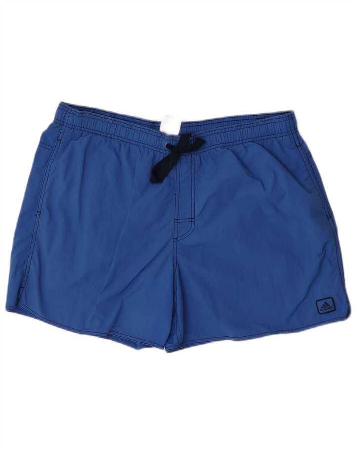 Мужские шорты для плавания Adidas XL, синий нейлон