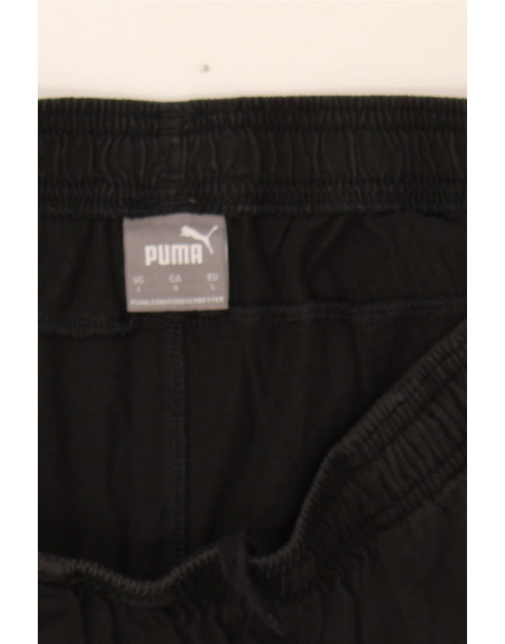 PUMA Mens Graphic Sport Shorts Large Black Vintage Puma and Second-Hand Puma from Messina Hembry 