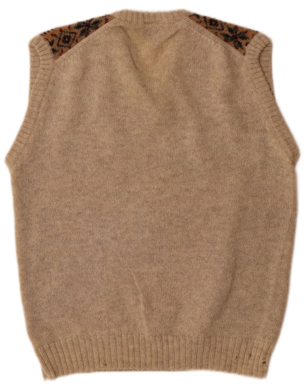Мужская майка Mark Astor XL, бежевый, шерсть Fair Isle