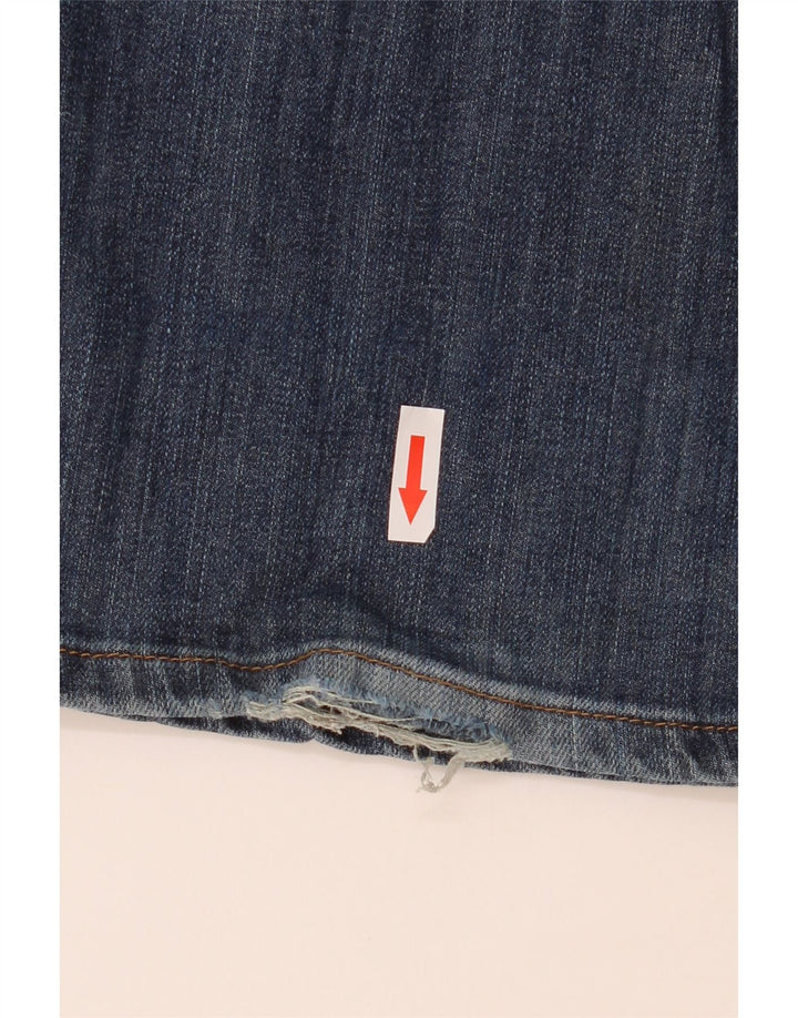Мужские прямые джинсы Wrangler W36 L32, синий хлопок